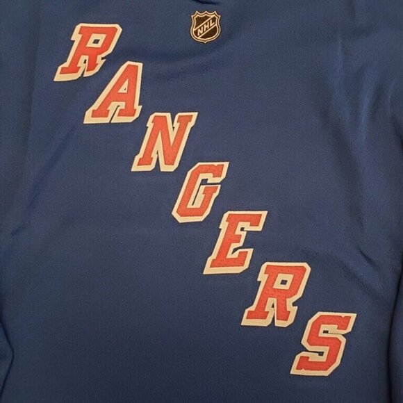 NHL New York Rangers Rick Nash Home Replica Jersey Youth Size L/XL Blue - Picture 3 of 9